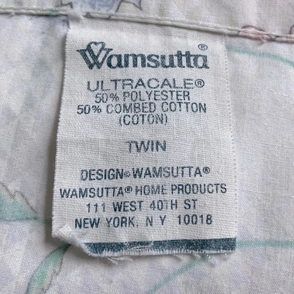 WAMSUTTA Ultracale Floral Twin Sheets Only
